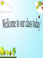 Tiếng anh 6-UNIT 10-A CLOSER LOOK 2