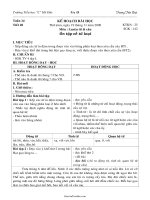 Giáo án Luyện từ và câu lớp 5 - Tiết 28: Ôn tập về từ loại - Trương Tiến Đạt - Trường Tiểu học 