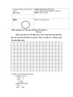 BAI ON TAP CHO HOC SINH TRONG THOI GIAN NGHI PHONG CHONG DICH COVID 19 LAN 4