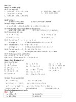 PHIẾU ÔN TẬP TOÁN 6C (tỪ 24.2. ĐẾN 29.2.2020)