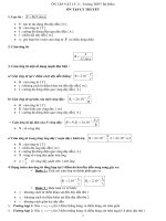 NỘI DUNG ÔN TẬP KHỐI 11 (TỪ 24.02.2020 ĐẾN 29.02.2020)