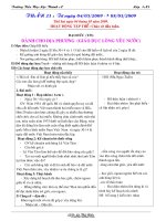 Bài soạn các môn khối lớp 1 - Trường Tiểu Học Lộc Thành A - Tuần 33