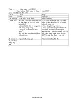 Bài soạn môn học khối lớp 1 - Tuần 14