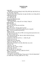 Giáo án Luyện từ và câu Lớp 4 - Tuần 11 - Tính từ