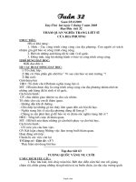 Giáo án Tổng hợp Lớp 4 - Tuần 32 - Năm học 2007-2008