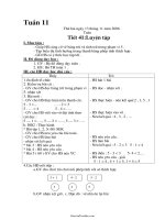 Bài soạn Tổng hợp môn học lớp 1 - Tuần 11 đến tuần 15