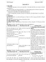 Giáo án giảng dạy môn Vật lý 11 - Tiết 65: Kính hiển vi