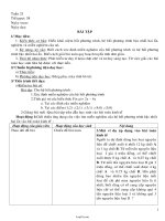 Giáo án môn Đại số 10 nâng cao tiết 58: Bài tập