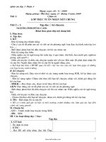 Bài soạn các môn học lớp 3 - Tuần 5 năm 2009