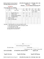 ĐỀ HỌC KÌ 1 TIN 7