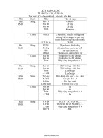 Giáo án dạy học khối 1 - Tuần học 7