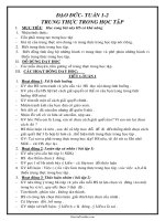 Giáo Án Đạo Đức Lớp 1 - Tuần 1-2: Trung Thực Trong Học Tập