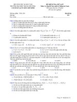 đề kiểm tra giữa kỳ và đáp án k55f nguyenvantien0405
