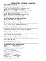 bài tập trực tuyến khối 6 các môn từ 16022021 đến 27022021 thcs chu văn an