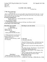 Giáo án môn Ngữ văn lớp 11 - Nguyễn Anh Tuấn