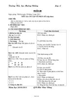 Giáo án các môn lớp 5 - Trường Tiểu học Hào Lý - Tuần 29