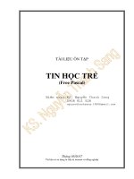 Tài liệu ôn tập thi Tin học trẻ