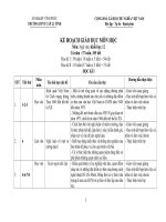 Chương trình giáo dục môn học Ngữ văn 12 - năm học 2020 - 2021