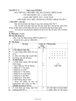 Giáo án Thể dục 11 năm 2015 - Tiết 1 đến tiết 70