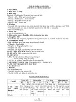 Giáo án Hóa học Lớp 10 - Tiết 46: Kiểm tra 1 tiết - Trung tâm GDNN - GDTX Kiến An