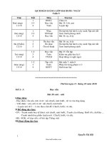 Bài soạn tổng hợp môn lớp 1 - Tuần 9