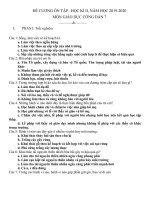 HỌC SINH TỰ ÔN TẬP TRONG THỜI GIAN NGHỈ - Môn GDCD 7 - Cô Hà