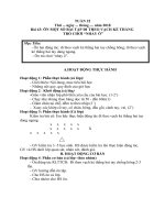 Thể dục lớp 2 - Tuàn 22