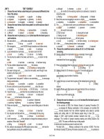 Bài soạn môn Tiếng Anh 11 - Unit 6: Test yourself