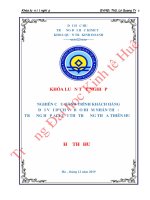 Luận văn kinh tế Nghiên cứu hành trình khách hàng đối với dịch vụ bảo hiểm nhân thọ Trường hợp AIA tại thị trường Thừa Thiên Huế