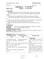 Giáo án môn Vật lý 11 - Tiết 33 đến tiết 64