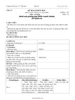 Giáo án Kỹ thuật lớp 5 - Tiết 1: Một số giống gà được nuôi nhiều ở nước ta - Trương Tiến Đạt - Trường Tiểu học 