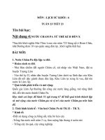 Bài học trực tuyến khối 6 (Tuần 22)