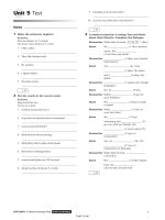 Tiếng Anh khối 11 - Unit 5 Test