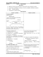 Bài soạn môn học Tiếng Anh 11 - Period 1 đến Period 101