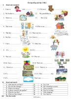 Ôn tập học kỳ 2 môn Tiếng Anh Lớp 3