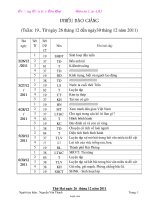 Giáo án Tổng hợp môn lớp 4 - Tuần số 19 - Trường Tiểu học Tân Quý