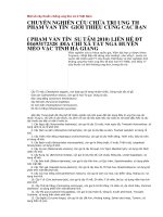 THCS Tân Vịnh TC HKPĐ cấp trường