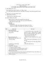 Giáo án ngoài giờ lên lớp - Tiết 10: Văn nghệ chào mừng ngày nhà giáo Việt Nam