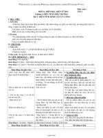 Giáo án môn Vật lý 11 - Tiết 1: Điện tích, định luật Cu - Lông