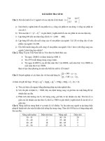 BÀI KIỂM TRA SỐ 02