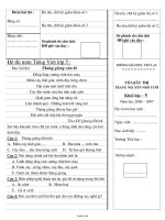 Đề khảo sát học sinh giỏi cuối năm lớp 5