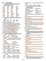 Bài soạn môn Tiếng Anh 11 - Unit 10: Nature in danger