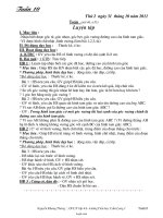 Giáo án các môn học lớp 4 - Tuần 10 năm 2011