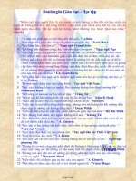 Danh ngôn Giáo dục - Học tập