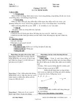 Giáo án Hình học NC lớp 10 Chương I: Vectơ