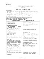 Giáo án các môn học lớp 1 - Tuần dạy 15 năm 2011