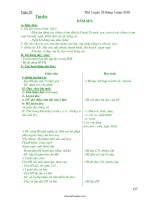 Giáo án Lớp 1 - Tuần 29