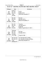 Giáo án các môn học lớp 1 - Tuần dạy 13 - Trường TH Kim Đồng
