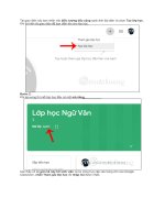 HƯỚNG DẪN SỬ DỤNG PHẦN MỀM GOOGLE CLASSROOM