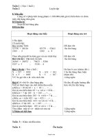 Giáo án Luyện Toán Lớp 4